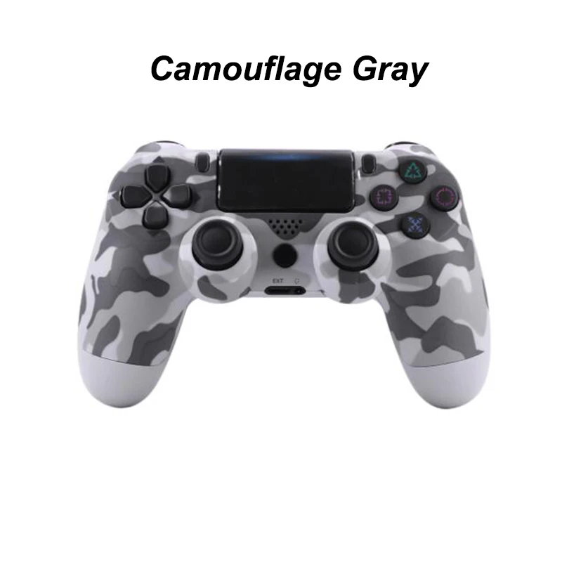 Camouflage Gray Беспроводной Bluetooth Gampad для PS4 беспроводной игровой джойстик контроллер для playstation 4 Dualshock 4 консоль Прямая - Цвет: Camouflage Gray