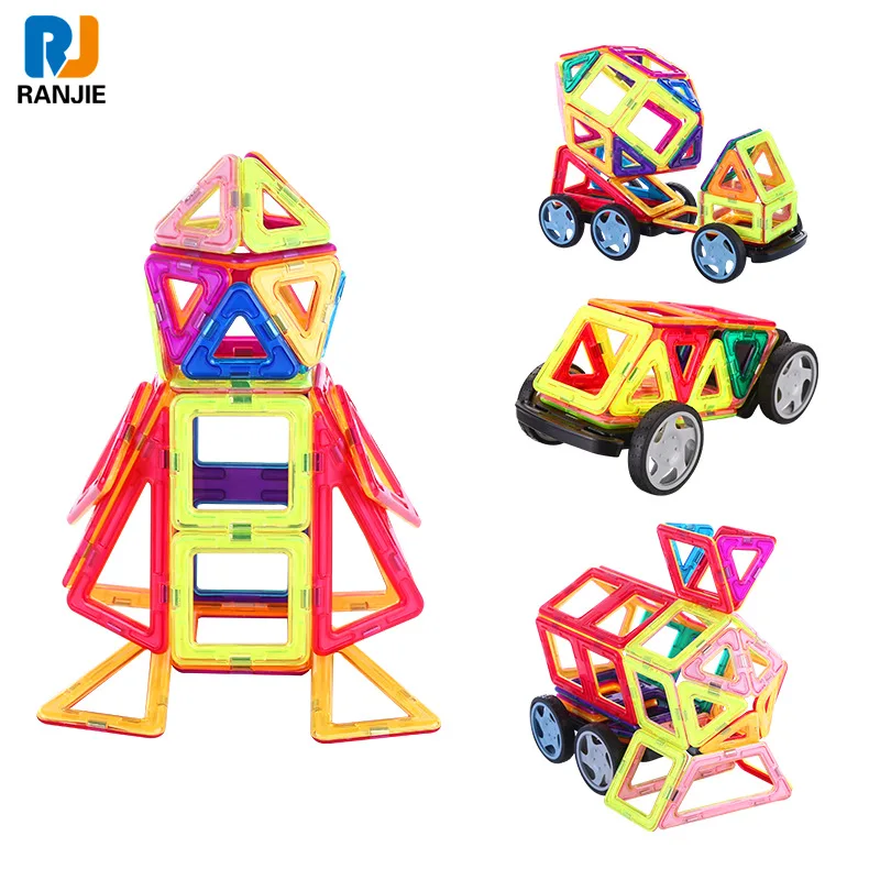 

Strength Children'S Educational Magnetic Building Blocks Flexible Pulling Building Blocks Scattered Pieces