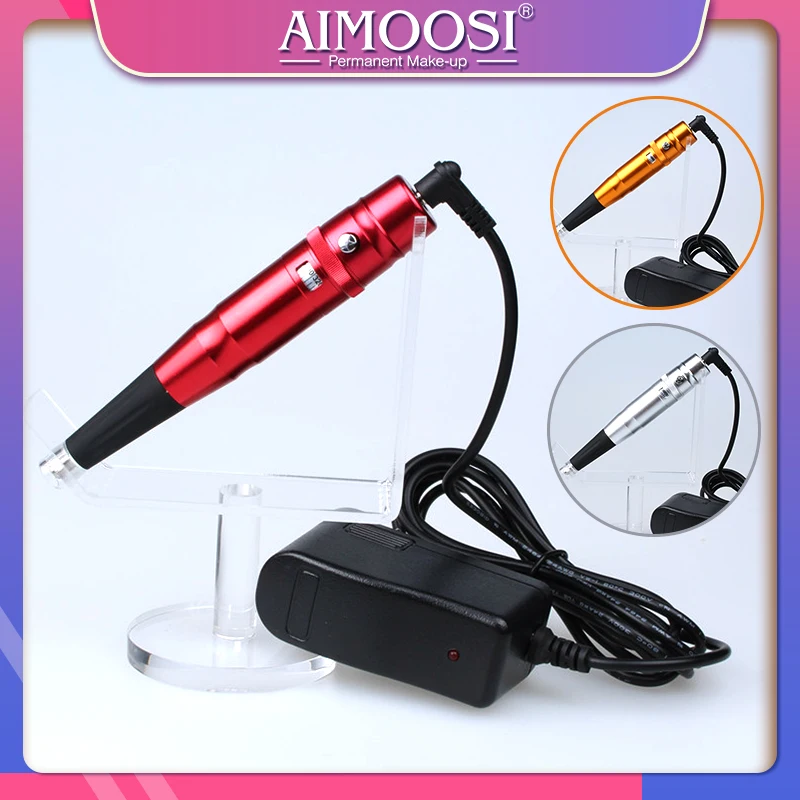 3 шт. профессиональная машинка для татуажа бровей и губ 100 240 В 6 цветов|machine pen|tattoo