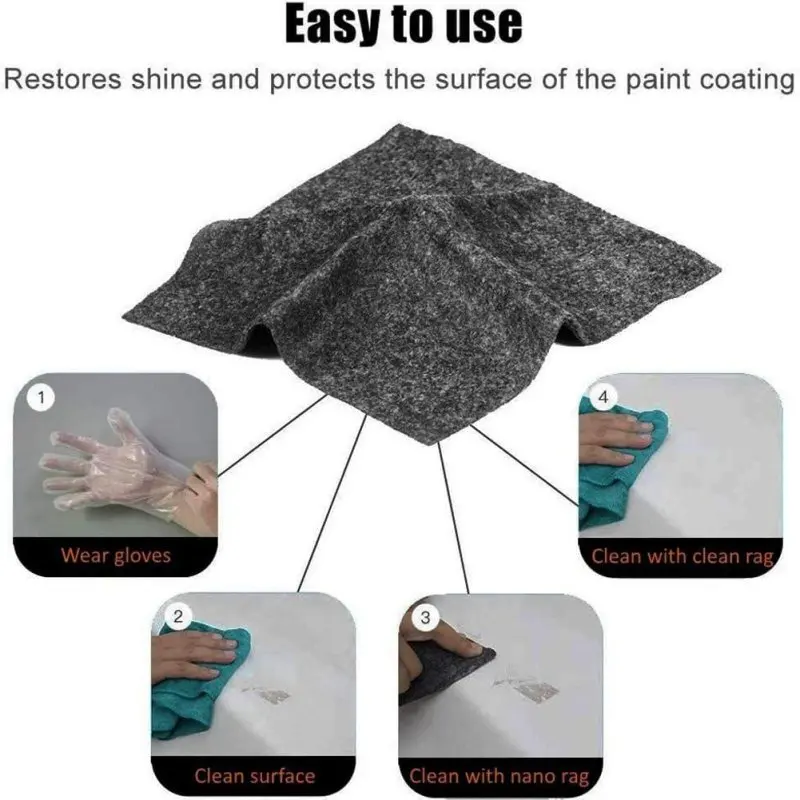 

Magic Car Scratch Removal Cloth, Multi-purpose Car Scratch Repair Kit, Repair Paint cloth