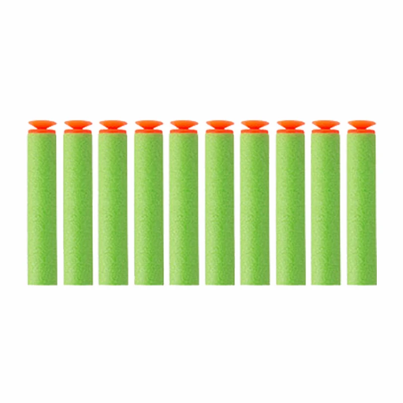 10 pcs Suction head Заправка дротиков пули для Nerf N-strike элитная Серия бластеров детский игрушечный пистолет синие мягкие пули поролоновые пистолеты аксессуары - Цвет: 10 pcs Suction head