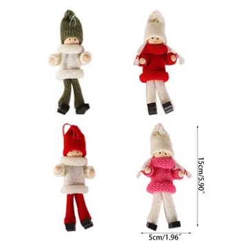 

Plush Angel girl Christmas Tree Ornament Xmas Hanging Pendant Dolls Christmas Ho