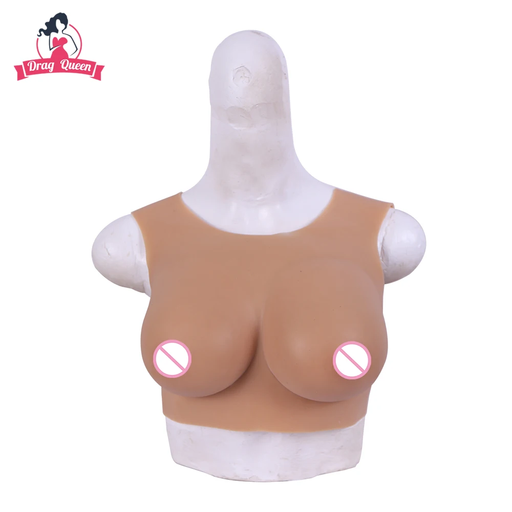 

Drag Queen C Cup Artificial Fake Boobs Tits For Crossdresser Transvestite Mastectomy Fake Breasts Silicone Breast Forms Chest