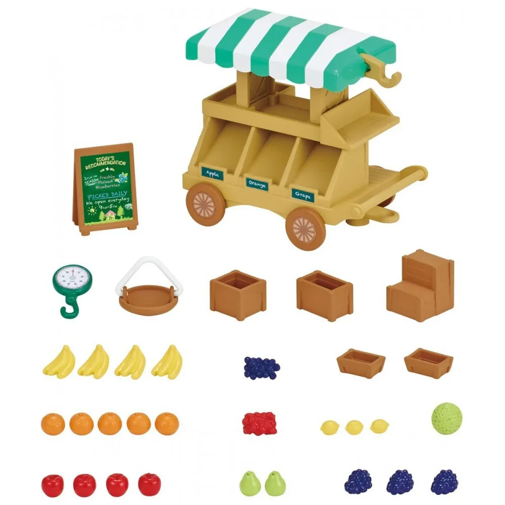 Игровой набор Тележка с фруктами Sylvanian Families