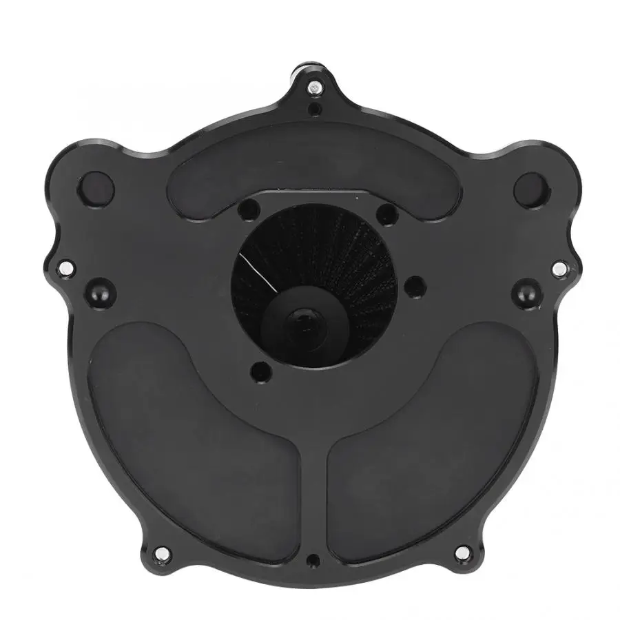 Черный мотоцикл воздушный фильтр Замена подходит для Touring FXDLS FLSTNSE FLSTSE FXSBSE CNC алюминий