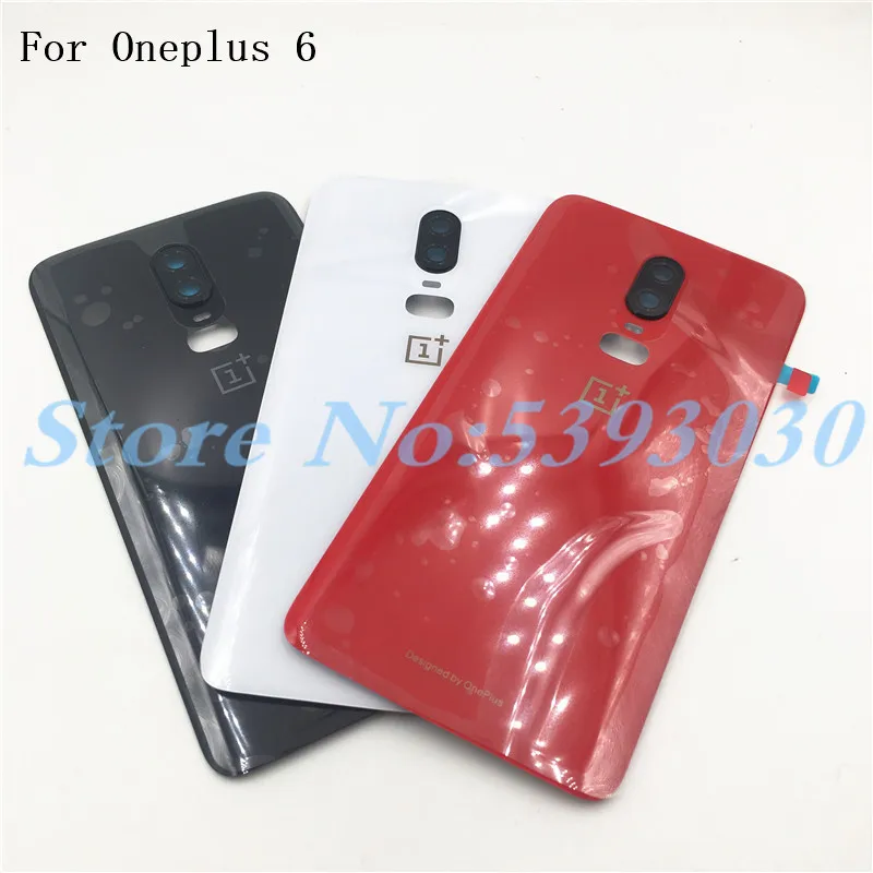 Новое оригинальное 3D стекло для Oneplus 6 six батарейный дверной чехол задняя крышка чехол для телефона для One Plus 6 запасные части