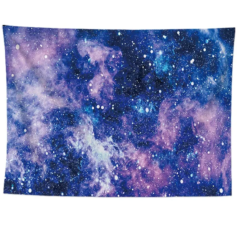 Galaxy психоделический гобелен, Настенное подвесное одеяло, декоративный настенный ковер для гостиной, на заказ