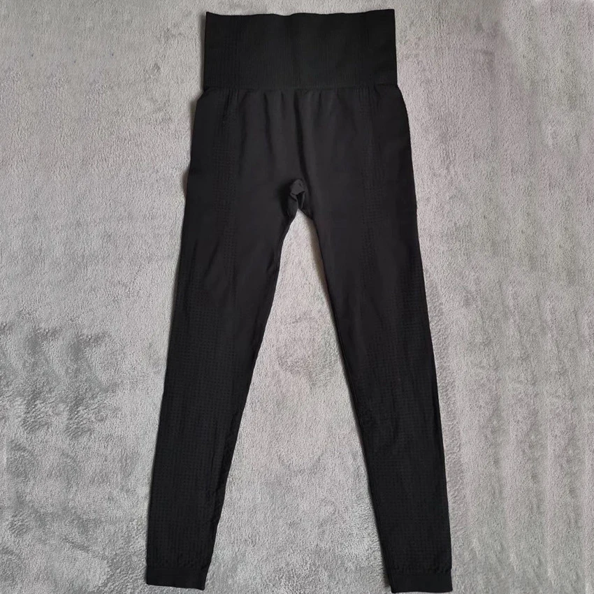 CB1063 black pant Новинка, 9 цветов, набор для йоги, Vital, бесшовные леггинсы, спортивный бюстгальтер+ женские леггинсы для бега, спортзала, высокая талия, спортивный костюм для фитнеса - Цвет: CB1063 black pant