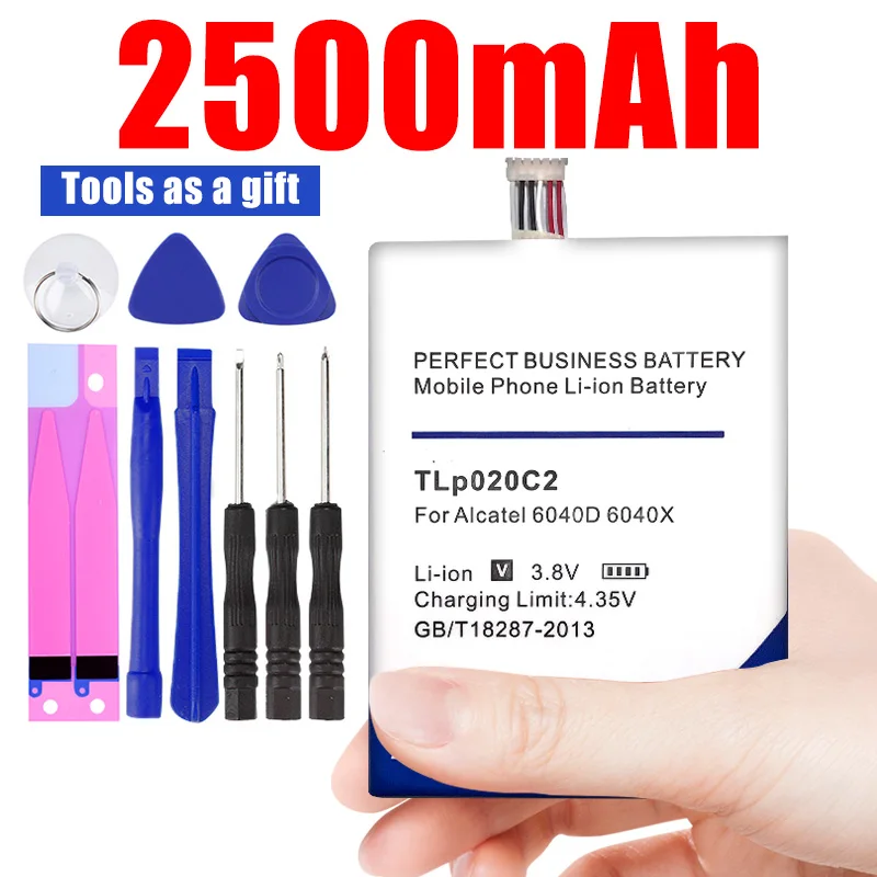 Аккумулятор TLP020C2 для телефона Alcatel One Touch Idol X аккумулятор 6040D 6040X TCL idol S950 S950T 1 шт. |