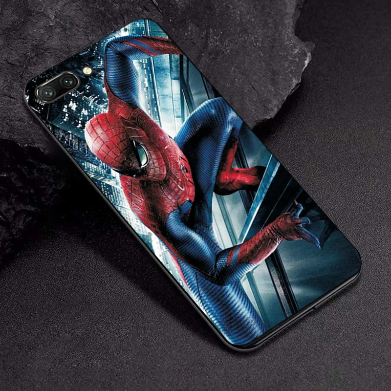 Чехол с изображением Мстителей для huawei Honor 10, черный чехол из ТПУ с изображением героев Marvel, чехол s для huawei Honor 10 Honor 10i 10 Lite V10, чехлы - Цвет: TPUBLK624