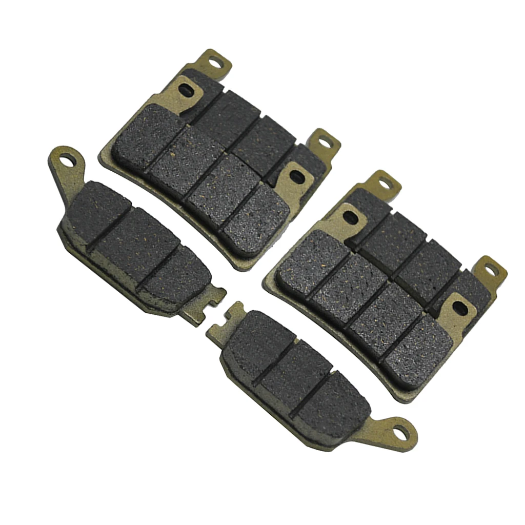 4PCS BRAKE PADS FOR HONDA CBR 600 F4 F4i CBR900 CBR929 CBR954 FIREBLADE RR VTR 1000 SP-1 (SP45) CB1300