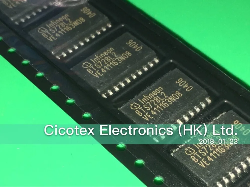 2 шт./лот BTS728L2 SOP20 Чехол для мобильного телефона в стиле &quotBTS 728 L2 IC HISIDE