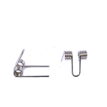 

2pcs wire diameter 1.7mm outer diameter 10mm number of turns 4 ring double twist springs torsion spring nickel plated