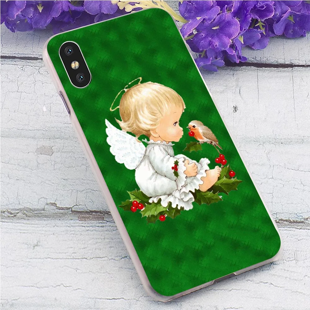 Чехол для телефона с принтом «Ренессанс ангелы» чехол для iphone 8 5 5S SE 6 6 S/6 6S Plus 7/7 8 Plus X XS XR Xs Max, Жесткий Чехол
