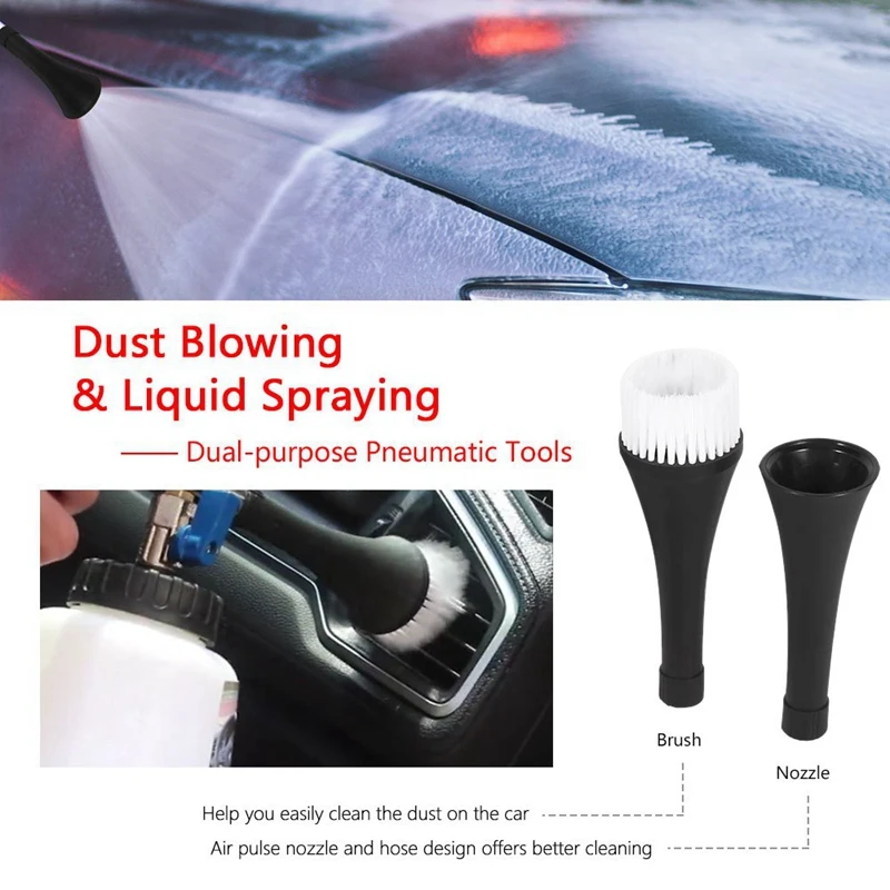 Tornado Car High Pressure Washer Automobiles Water-Gun Car Dry Cleaning-Gun Deep Clean Washing Accessories Tornado Cleaning Tool