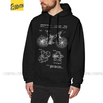 

Mountain Bike Patent Inventors Cyclist Biker Ride Bike Bicycle Cycling Men Hooded Sweatshirt Purified Cotton Hoodies Pullovers