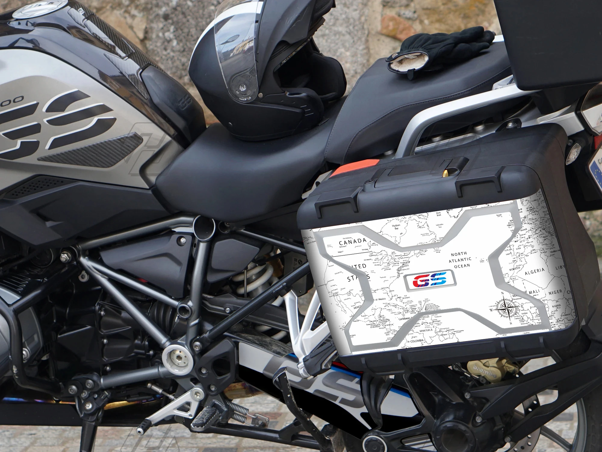 BMW Vario ̽ ȣ ƼĿ, 2013-2020 R1200GS R1250GS ADV LC ̵ ڽ  ƼĿ