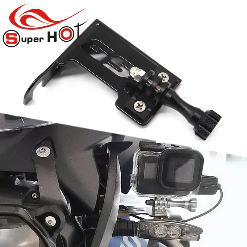 

Для BMW R1200GS R1200LC R1250GS Adventure R 1200 GS E LC ADV передний левый кронштейн для GO PRO Dash Cam аксессуары для мотоциклов