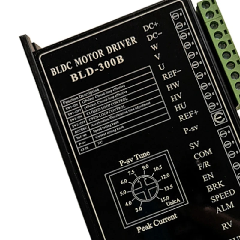 24V 36V48V BLDC Motor Driver 300W 18V-50V DC Brushless DC Motor Driver Controller BLD-300B
