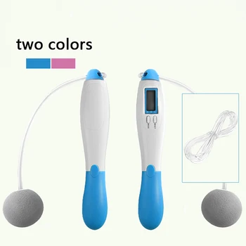 

Professional Electronic Counter Cordless Counter Jump Skip Rope Skipping Wire Accurate Digital Count Anti Slip For Fitness