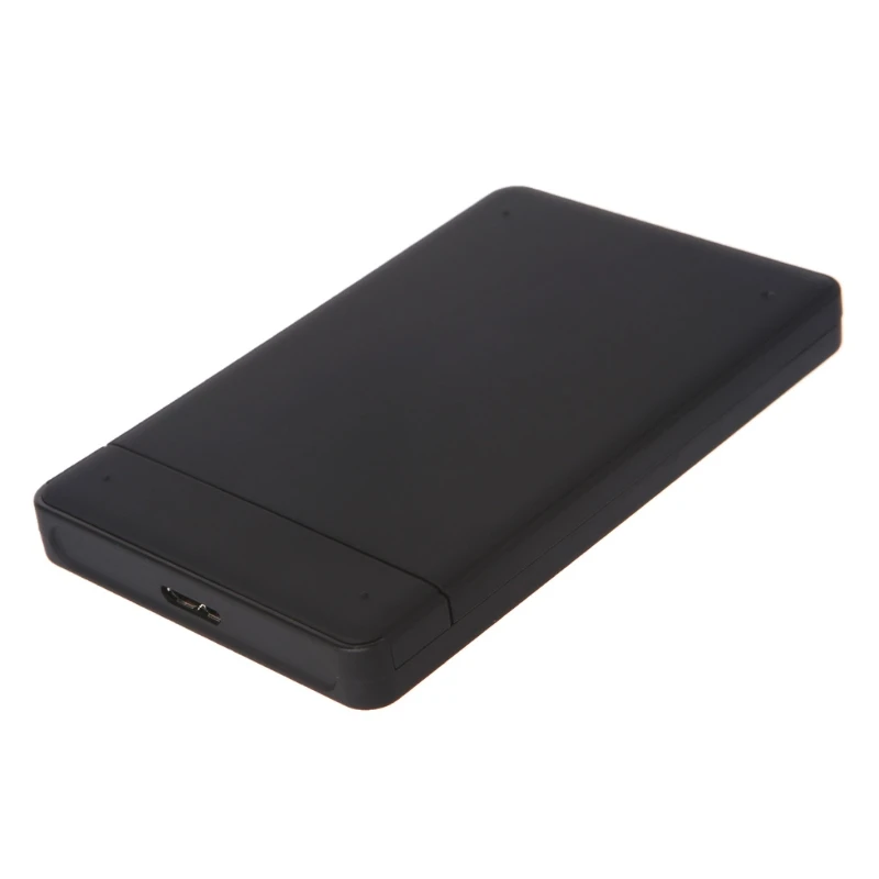 2,5 дюймов USB 3,0 SATA SSD HDD жесткий диск Внешний корпус для жесткого диска черный чехол D08B