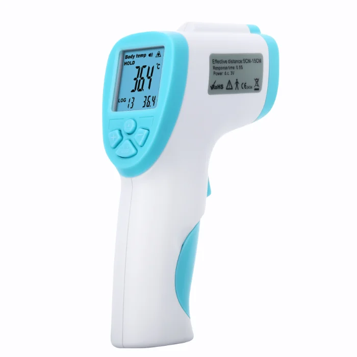 

Infrared Thermometer Weight 122g Memory 32 Groups of Measured 5 To 15cm Temperature Measurement Distance LCD Backlit Fever Alarm