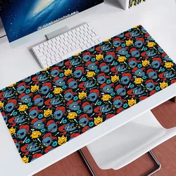 Undertale mouse pad grande gamer xxl teclado mesa tapete 900x400 tapete borracha tapis souris jogos notbook para csgo mousepad
