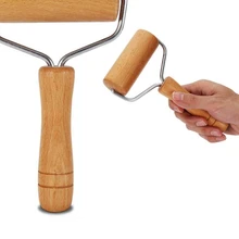 Двухсторонняя деревянная палочка для муки скалка для теста кухонный инструмент прибор для выпечки для печенья бисквит Фондант кухонные инструменты