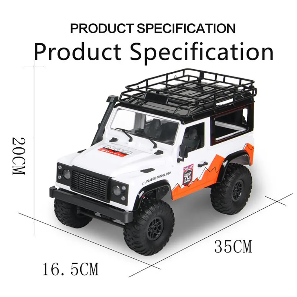 MN-99 2,4G 1/12 4WD RTR военный Рок Гусеничный Радиоуправляемый грузовик багги внедорожный автомобиль