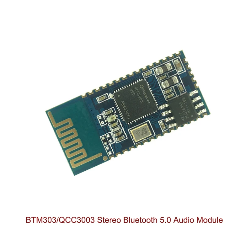 BTM303/QCC3003 стерео Bluetooth 5,0 аудио модуль I2S аналоговый выход