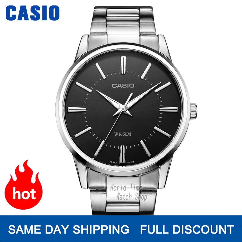

Casio watch Simple fashion quartz waterproof large watch men's watch MTP-1303L-7B