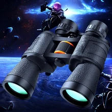 

HD 20x Telescope 50000M Long Range Binoculars Powerful BAK4 Waterproof Light Night Vision Military Binoculars with Phone Holder