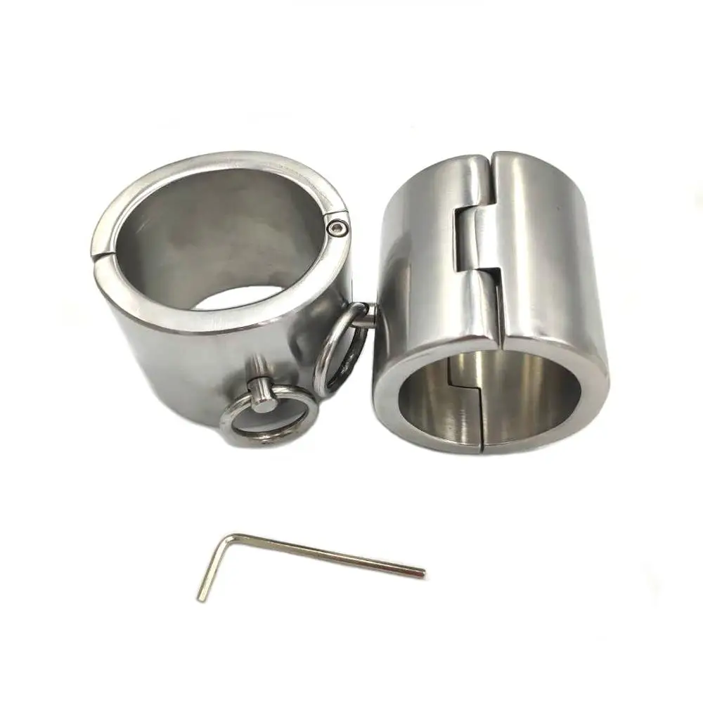Black emperor adult sex bondage product sexy toys for couple high quality stainless steel handcuffs adult medical sex toys 6