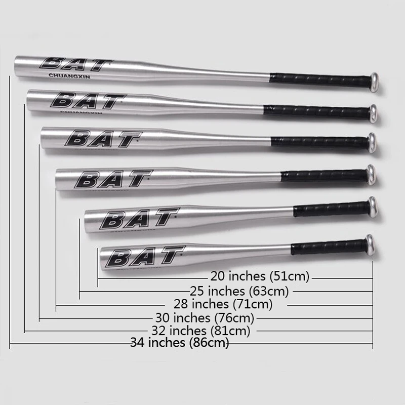 Aluminum Alloy Baseball Steel Baseball Bat, Self-defense Bat 20" 25" 28" 30" 32" 34" - Baseballs & Softballs - AliExpress