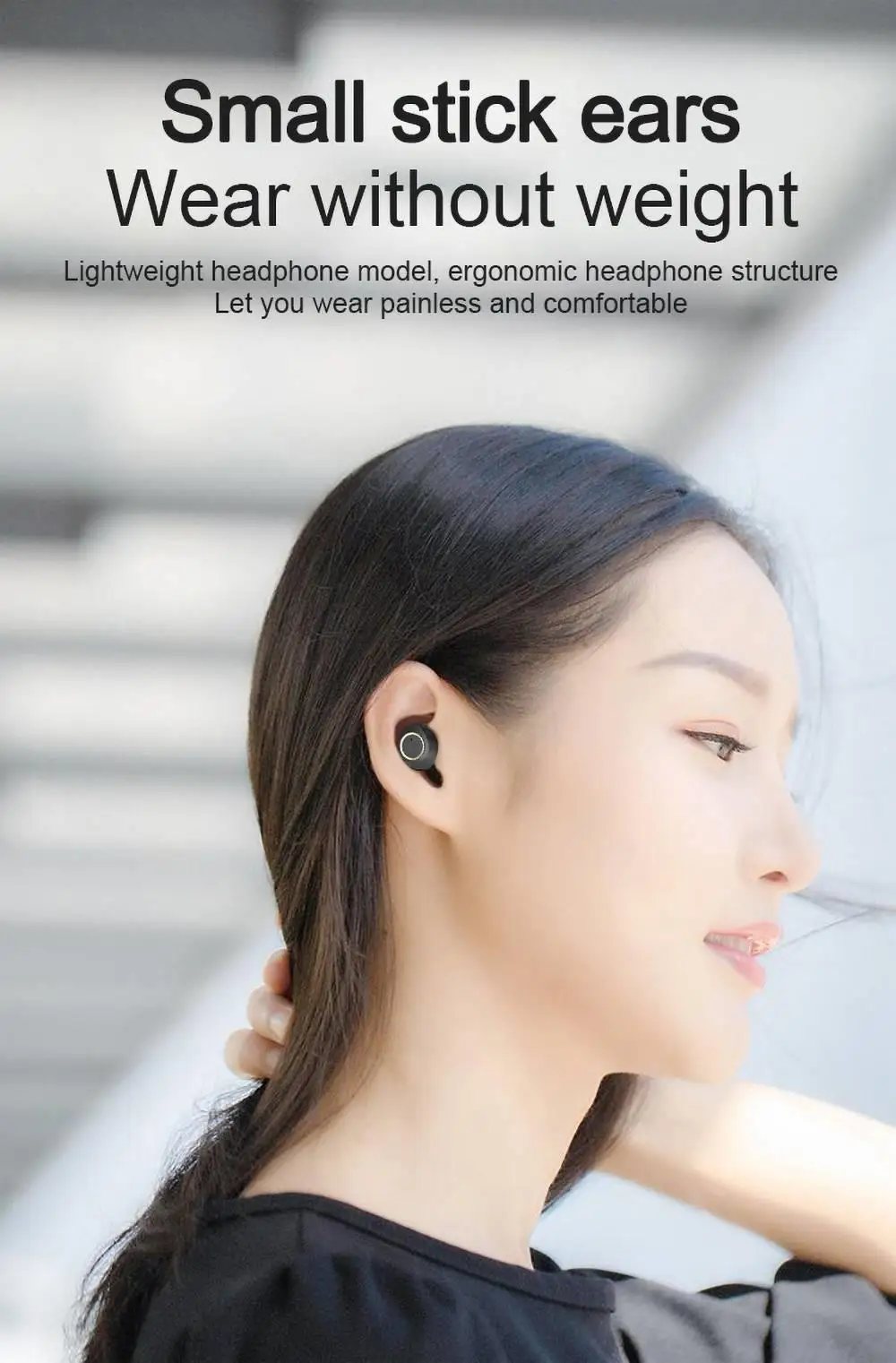 Makibes Wireless Bluetooth Headphones, Qualcomm aptX Stereo Sound Touch Control 26H Playtime Built-in Mic Sport in Ear Earphones_10