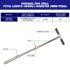 Original 0.5M/1M 38MM 50MM 70MM 304 Stainless Steel Soil Sampler Soil Sampler 2