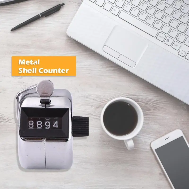 Учетный счетчик 4 цифры номер Портативный счетчик в диапазоне от 0-9999 цифровой Гольф тренировка кликеров счетчик для дома вечерние офисные