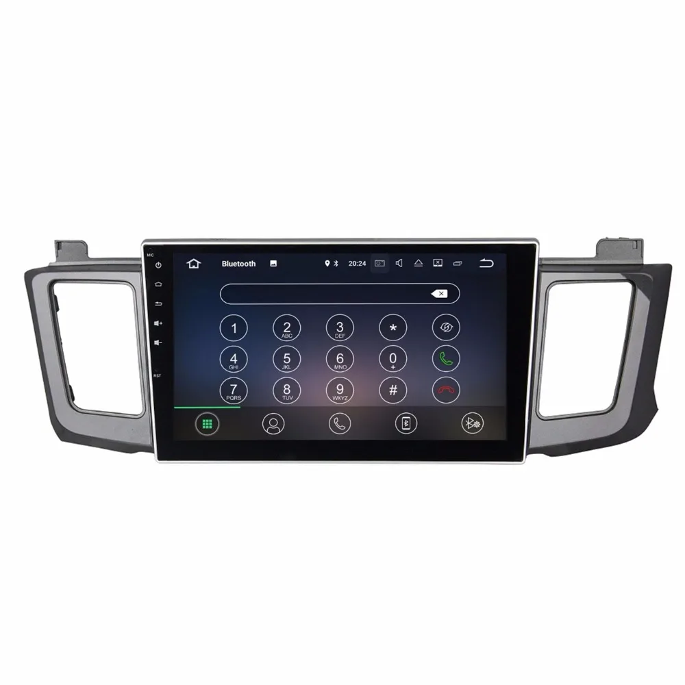 10," Восьмиядерный ips экран Android 9,0 Автомобильный gps Радио навигатор для Toyota RAV4 2013- с 4G/Wifi, DVR OBD 1080P
