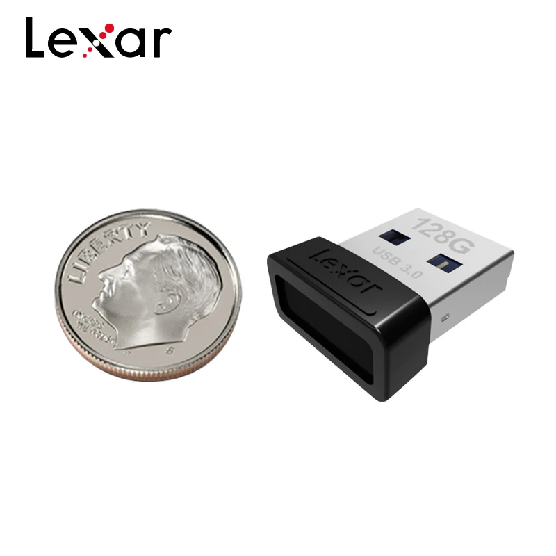 LEXAR USB 3,0 S47 мини-накопитель 32 ГБ 128 ГБ шифрование USB флэш-накопитель карта памяти U диск USB ключ Флешка для ПК