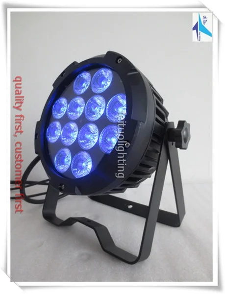 E-4pack супер яркий par открытый ip65 led par 12x18 Вт 6 В1 rgbwa+ УФ сценический Рождественский Свадебный студийный свет