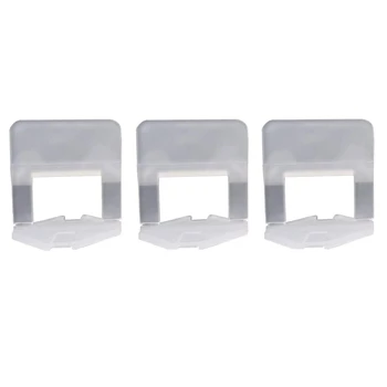

500Pcs Wall Floor Tile Flat Leveling System Gasket Belt Clip Equipment Kit