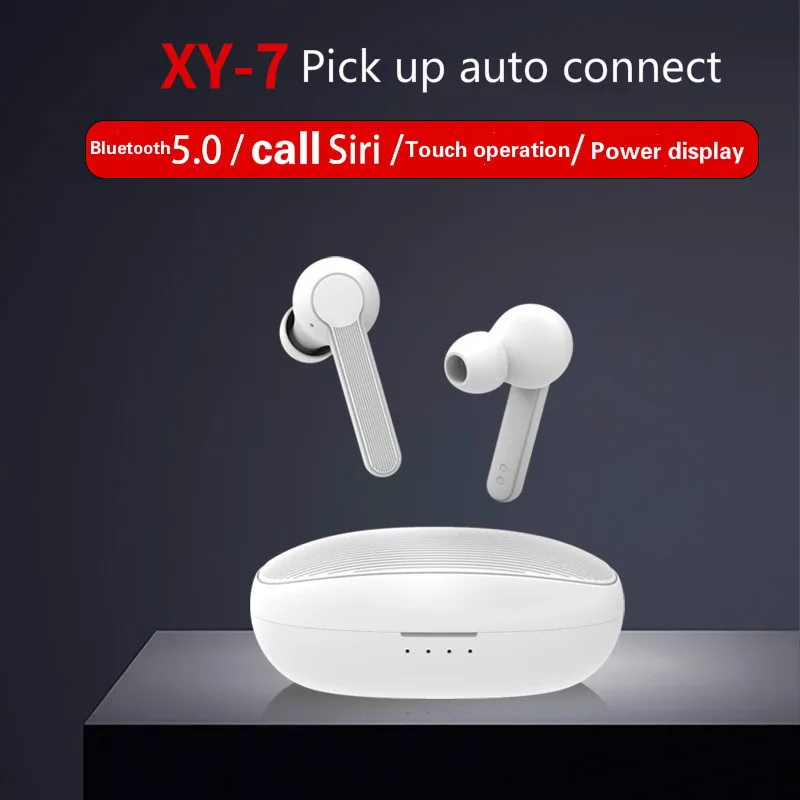 Беспроводная мини-Невидимая Bluetooth-гарнитура TWS 5 0 с одним и двумя ушами зарядное
