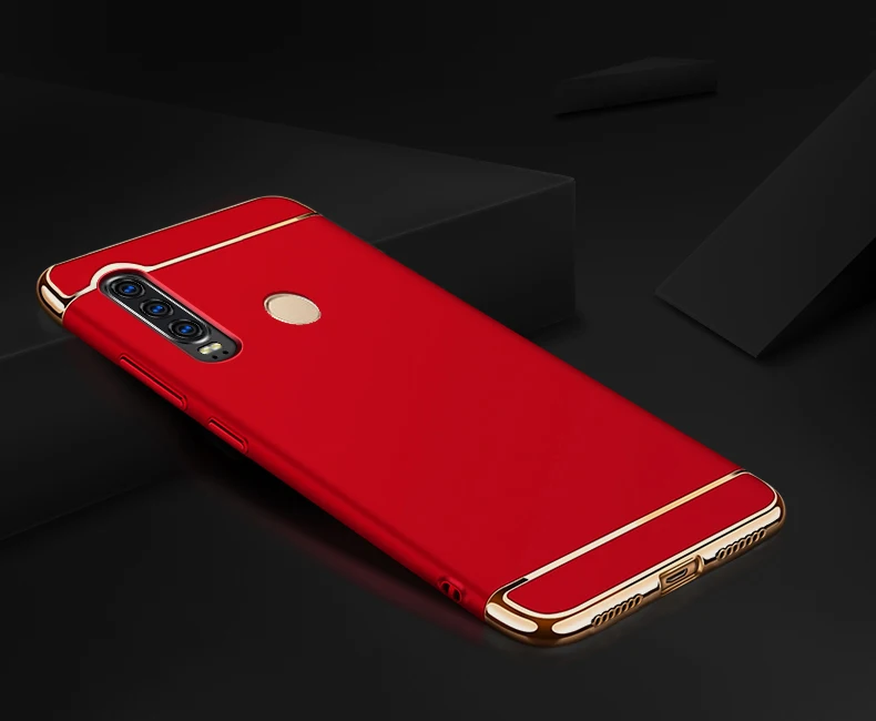 Huawei Ascend P30 Lite полный защитный чехол 3 в 1 позолоченный чехол для телефона для huawei P30 Pro Твердый Чехол