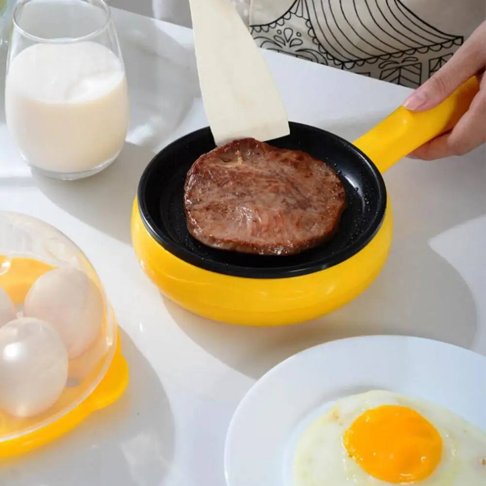 110 В многофункциональная Мини электрическая антипригарная сковорода из