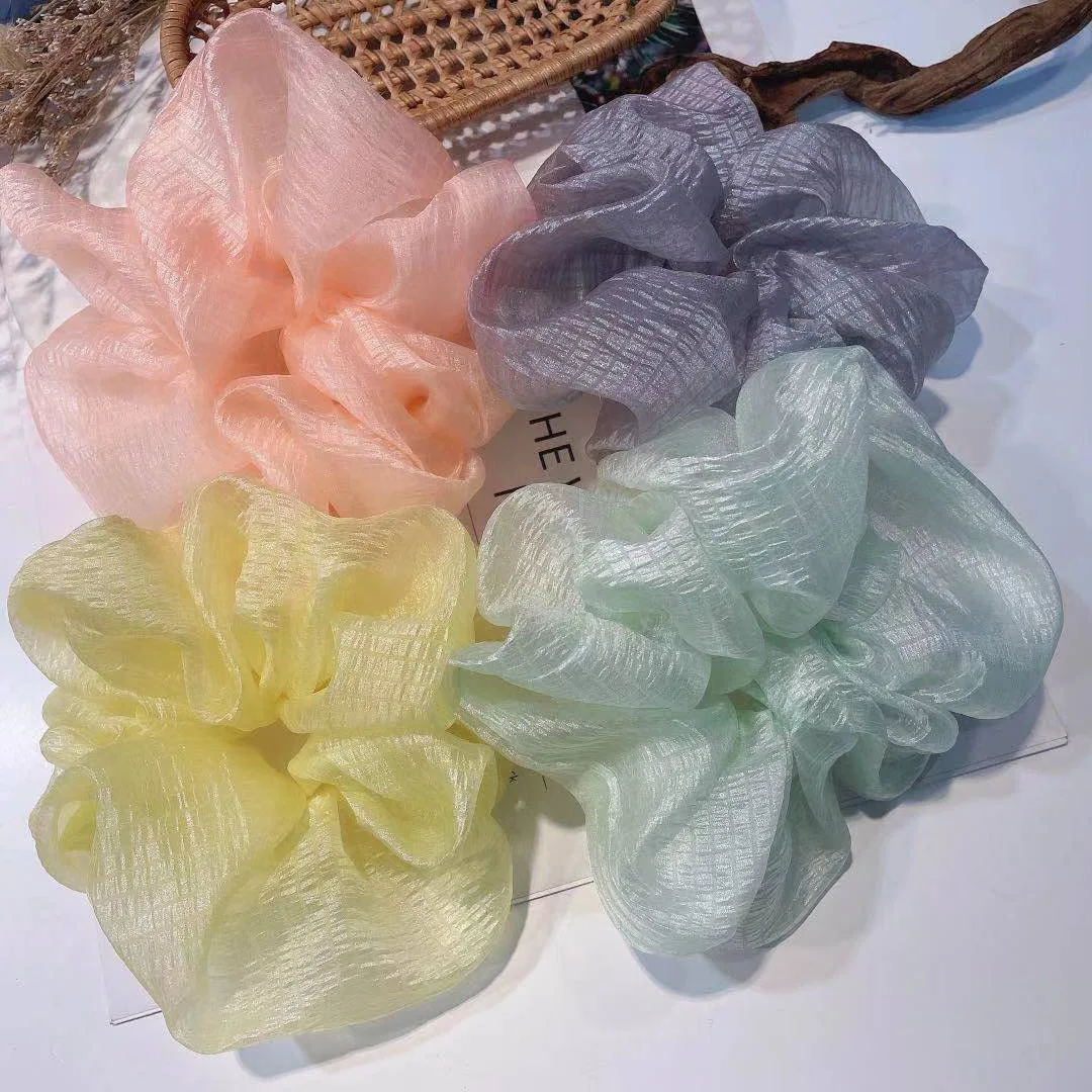 Рисунок 3 - Модные большие резинки для волос