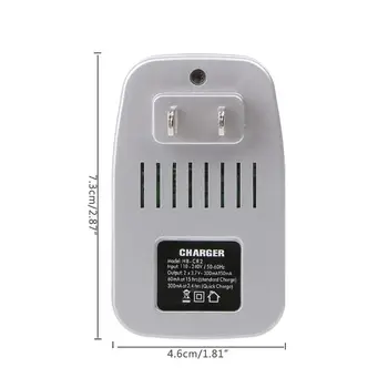 

3V Wall Travel Home Wall Charger For CR2 Lithium Rechargeable Battery US Plug LX9B