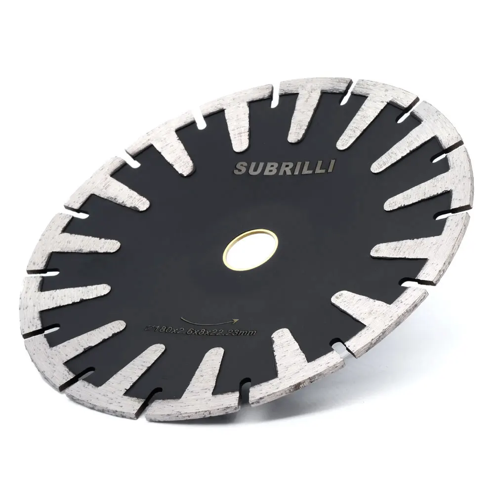 

7 Inch 1Pc Diamond Grinding Wheel Cutting Discs 180mm Turbo Saw Blade For Porcelain Ceramic Tile Diamond Disk Grinding Cup