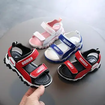 

Brand Summer baby sandals for girls boys soft bottom cloth children shoes fashion little kids beach sandals toddler shoes