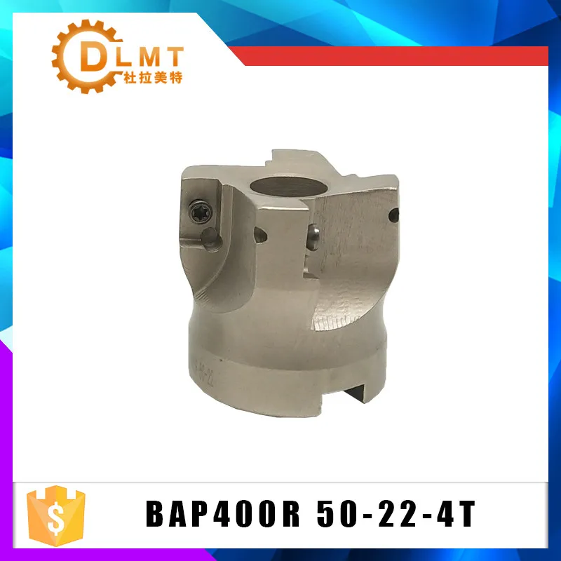 MT2 FMB22 MT3 FMB22 MT4 FMB22 хвостовик BAP300R 400R 50 мм фрезерный станок с ЧПУ+ 10 шт. APMT1604 1135 вставки для электроинструмента - Длина режущей кромки: BAP400R 50 4T