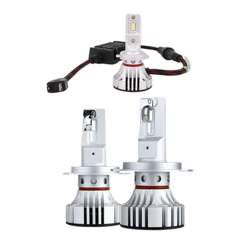 

New 4Pcs F2 Car Headlight Led 72W 12000Lm Auto Bulb Head Light Lamp 6500K Led Headlight Bulbs(H4&H7)